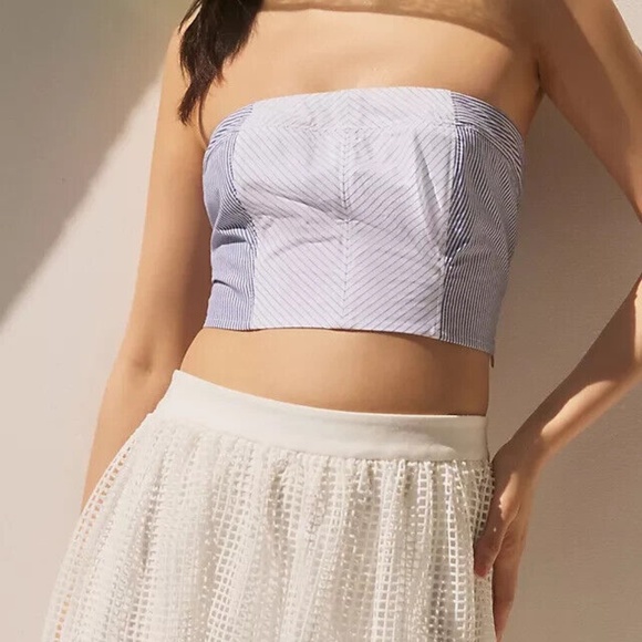 Brand New PERNILLE ROSENKILDE STRAPLESS CROP TOP - Picture 6 of 16